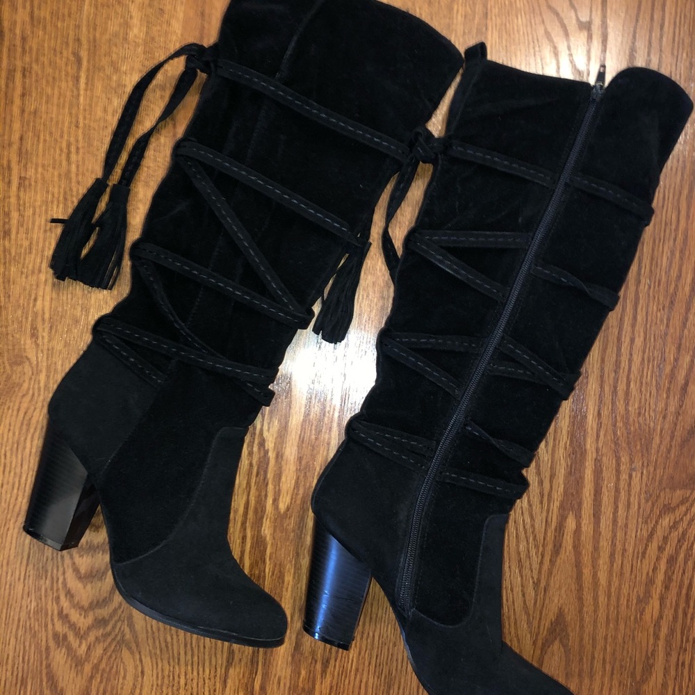 Tall Black Boots